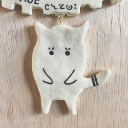石粉粘土 オーナメント 「水酔いの魔女」   Ornament "Water-drunk witch" 3枚目の画像