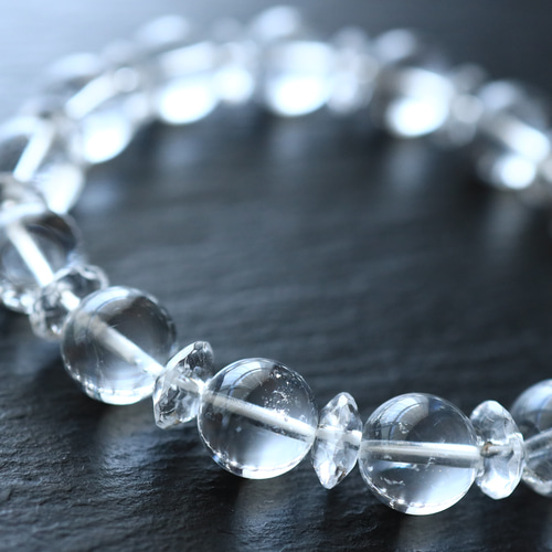 ☆プレミアムブレス☆ダイヤモンドダストクォーツ☆ 細氷（さいひょう