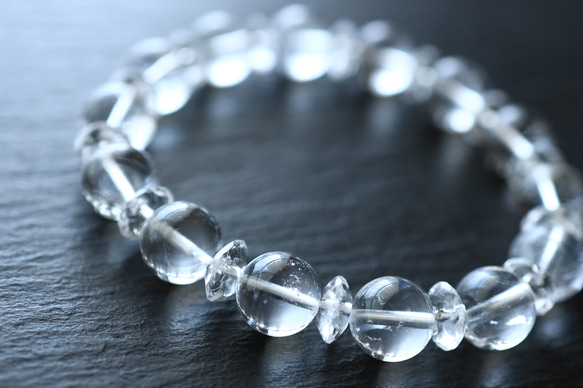 ☆プレミアムブレス☆ダイヤモンドダストクォーツ☆ 細氷（さいひょう