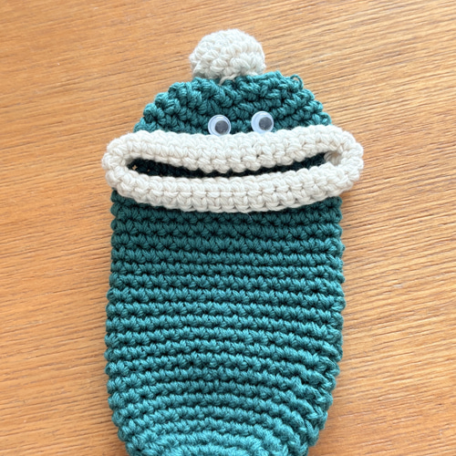 パクパクミンティアケースカラフルシリーズ☆かぎ針編み コットン