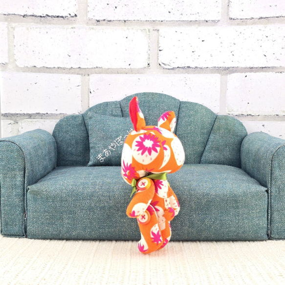 ハギレ生まれのぬいぐるみ〜ぬい撮り初心者さんの仲間探し〜 奇跡のうさちゃん第56号 11枚目の画像