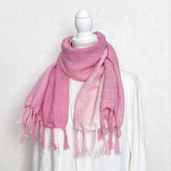 ピンク（桃） ストール のおすすめ人気通販｜Creema(クリーマ) 国内