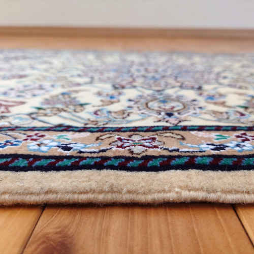 ペルシャ絨毯 ナイン産 9La ラグ 60x90 手織り 玄関マット ペルシャ ペルシャ絨毯 ナイン産 9La ラグ 60x90 手織り 愛でる 玄関