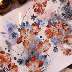 フライングタイガー コペンハーゲン 両面折り紙 デザインペーパー 花柄