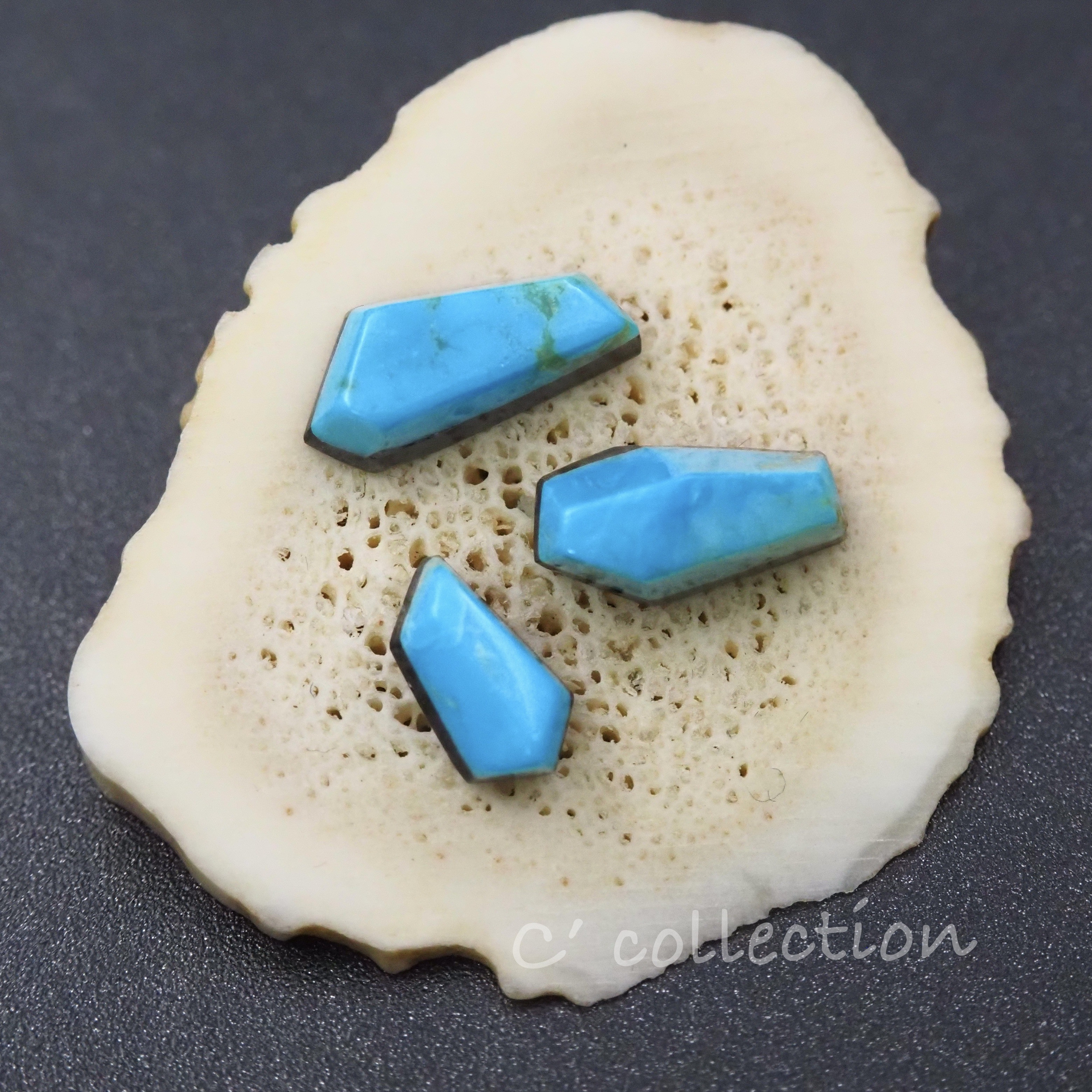 3p Sleeping Beauty Turquoise スリーピングビューティー ターコイズ SB-73 ルース 天然