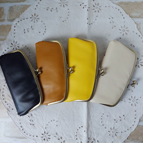 親子がま口長財布【ご注文ページ】 長財布 crescere 通販 19650088