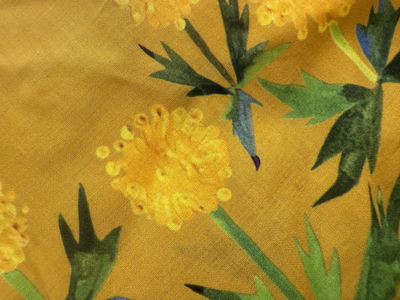 スカーフにもなるハンカチ「tanpopo」 7枚目の画像