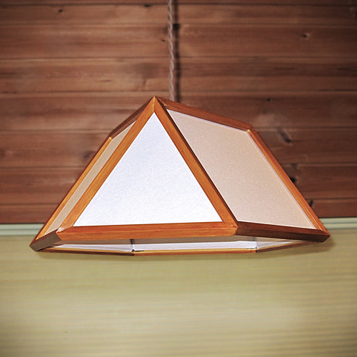 インテリア照明 三角六角傘 S3DP-1 正三角台塔 ペンダントライト