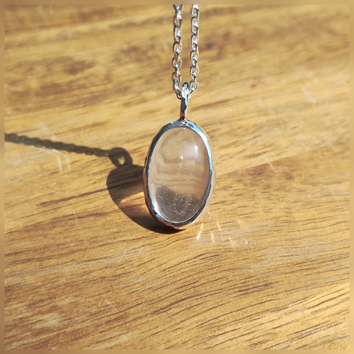 ☆10%OFF☆天然石 山梨県 乙女鉱山水晶 ペンダントトップ リング シルバー 山梨県 乙女鉱山水晶×銀細工ネックレス/天然石ペンダント ネックレス