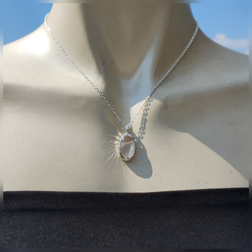 ☆10%OFF☆天然石 山梨県 乙女鉱山水晶 ペンダントトップ リング シルバー 山梨県 乙女鉱山水晶×銀細工ネックレス/天然石ペンダント ネックレス
