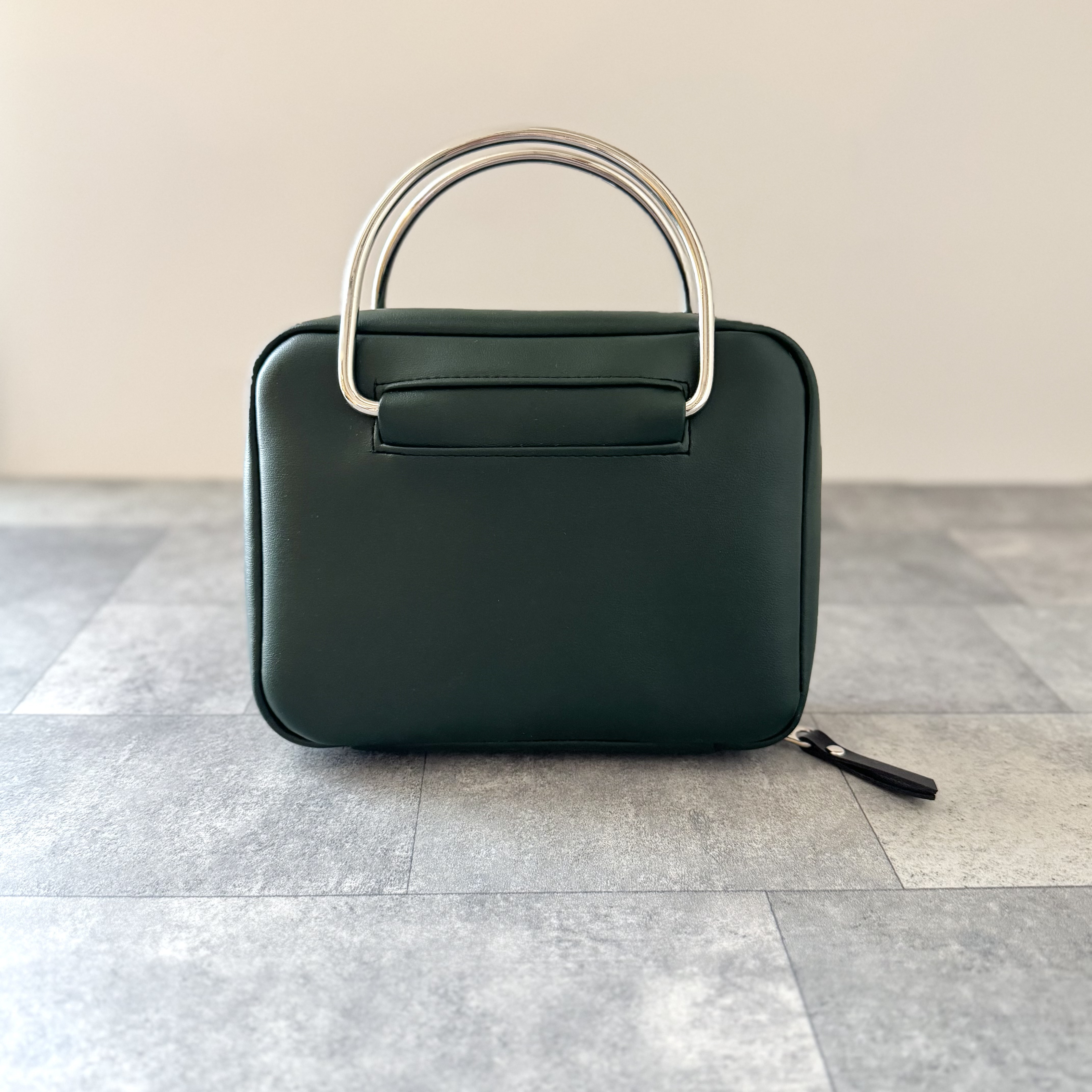 リングハンドル小型聖書カバー◆グリーン