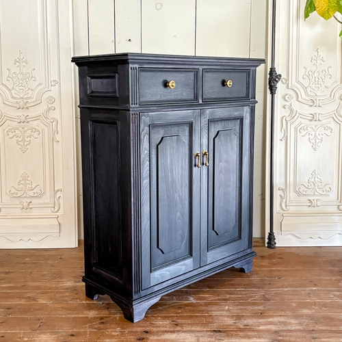 Sale アンティークPT アクセント　コンソールキャビネット Woody Prime Boxツゲ材 クラシック木製収納キャビネット – CAGUUU