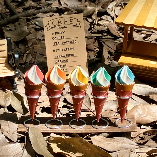 受注制作品＊ とあるカフェの名物アイス