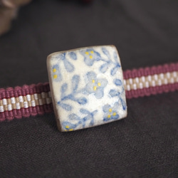 ポリマークレイ の帯留め blue×beige 帯留め Luce 通販 17133170