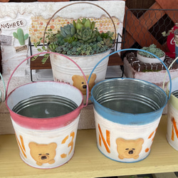 リメ鉢 リメイク鉢 ハート 推し鉢 2号 植木鉢/プランター/鉢