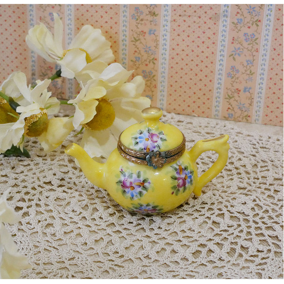 新品　リモージュボックス　くま　フランス製　Limoges box 新品 リモージュボックス くま フランス製 Limoges box