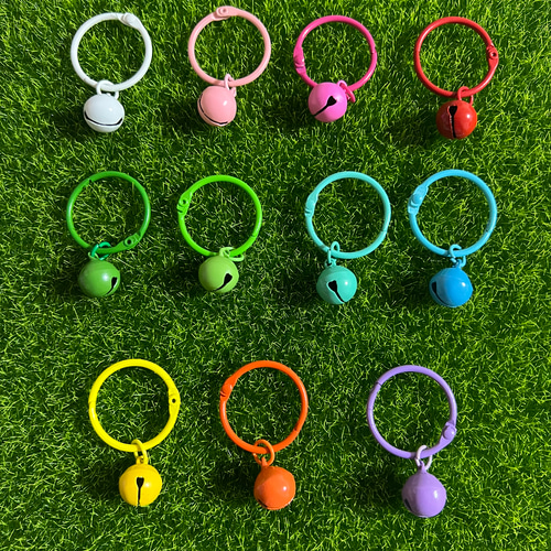 カラフル 鈴 すず キーホルダー 1点 全11色 ファッション小物 可愛い