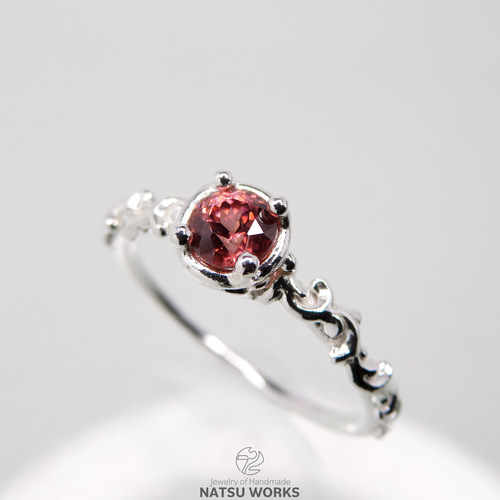 ピンク ジルコン リング / Pink Zircon Ring o 指輪・リング NATSU