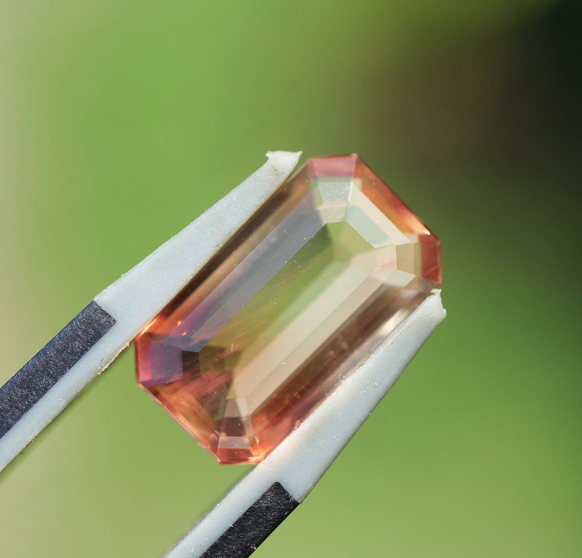 夕日グラデーション★アンデシン 　　s1483