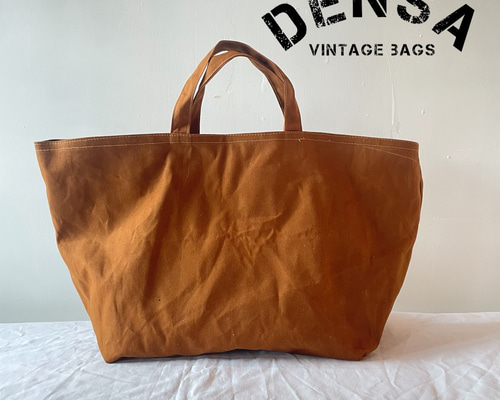 オイルドコットン生地】ツールバッグ トートバッグ／A4収納可・大容量