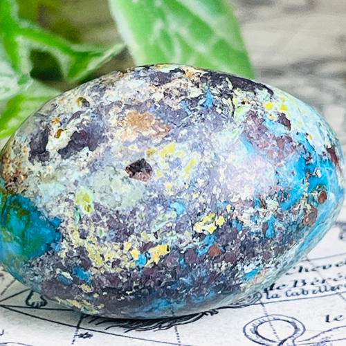 女神の石✨ クリソコラ 珪孔雀石 タンブル 原石 天然石 東洋占星術師の