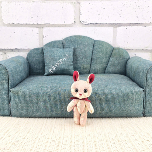 いつも一緒！ポケットにも入る癒やしのぬいぐるみ 和柄うさぎちゃん