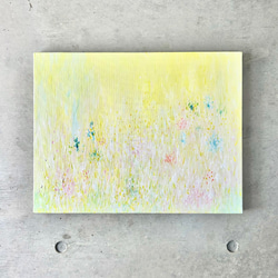 麗らか》｜P10・春・アクリル原画・抽象画・一点物・インテリアアート