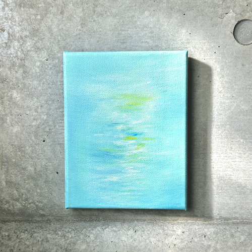 匿名配送】《ひかりの流れ》｜アクリル原画・抽象画・一点物