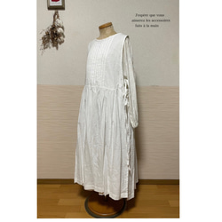 リネン 横開きワンピース ミナペルホネン ワンピース Ohana 通販