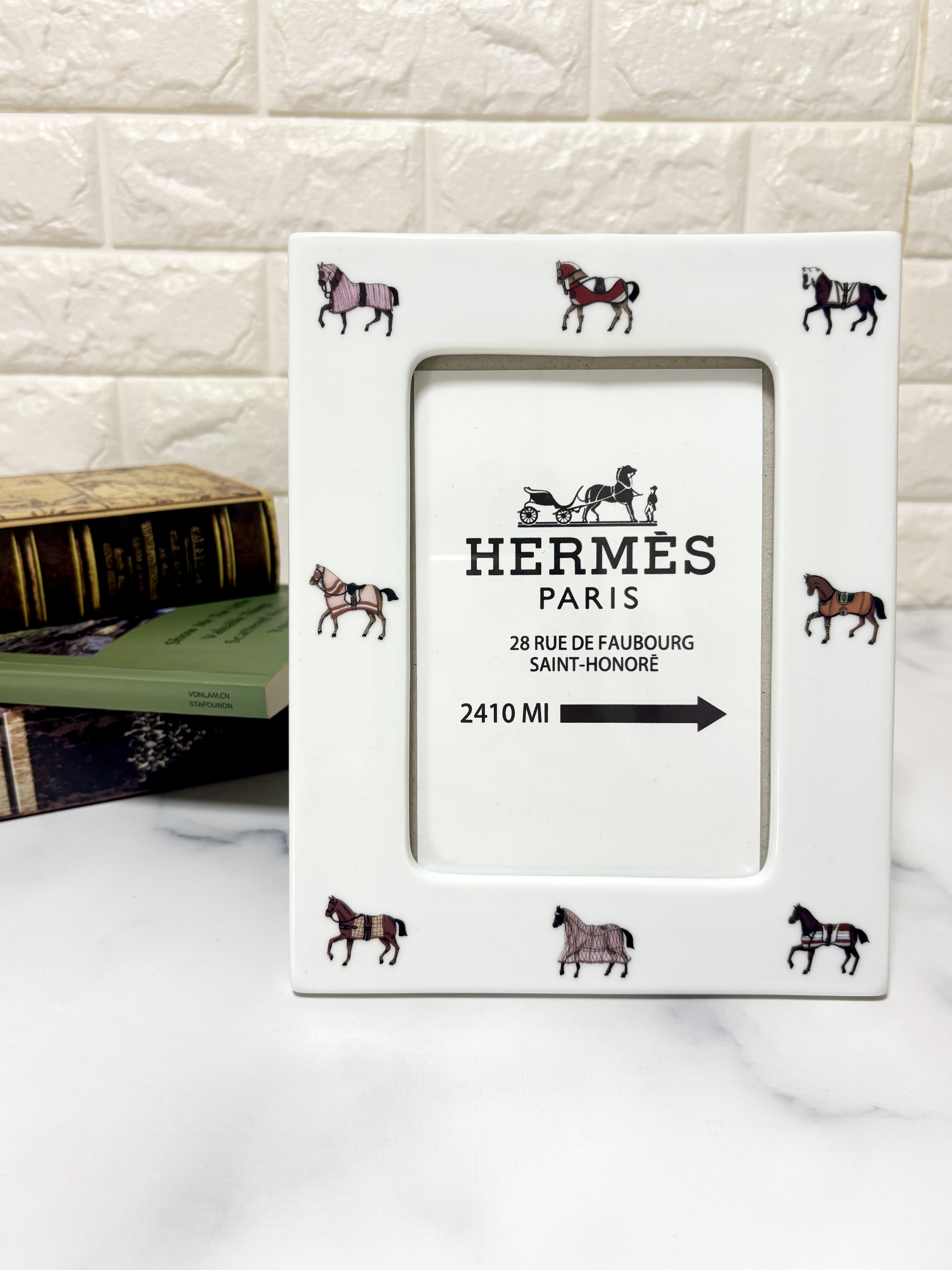 ナチュラル雑貨 馬 ホース フォトフレーム 写真立て 写真入れ