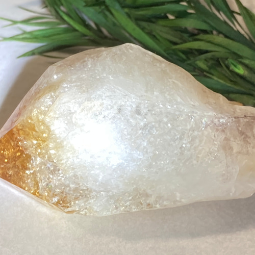 恋愛・ビジネス✨ レインボー シトリンクォーツ 黄水晶 原石 ポイント