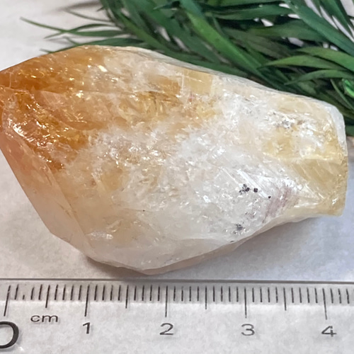 恋愛・ビジネス✨ レインボー シトリンクォーツ 黄水晶 原石 ポイント