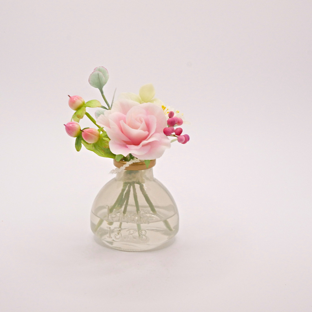 ちょこんとさん。置くだけ♪ クレイフラワー NO.MWH1-T