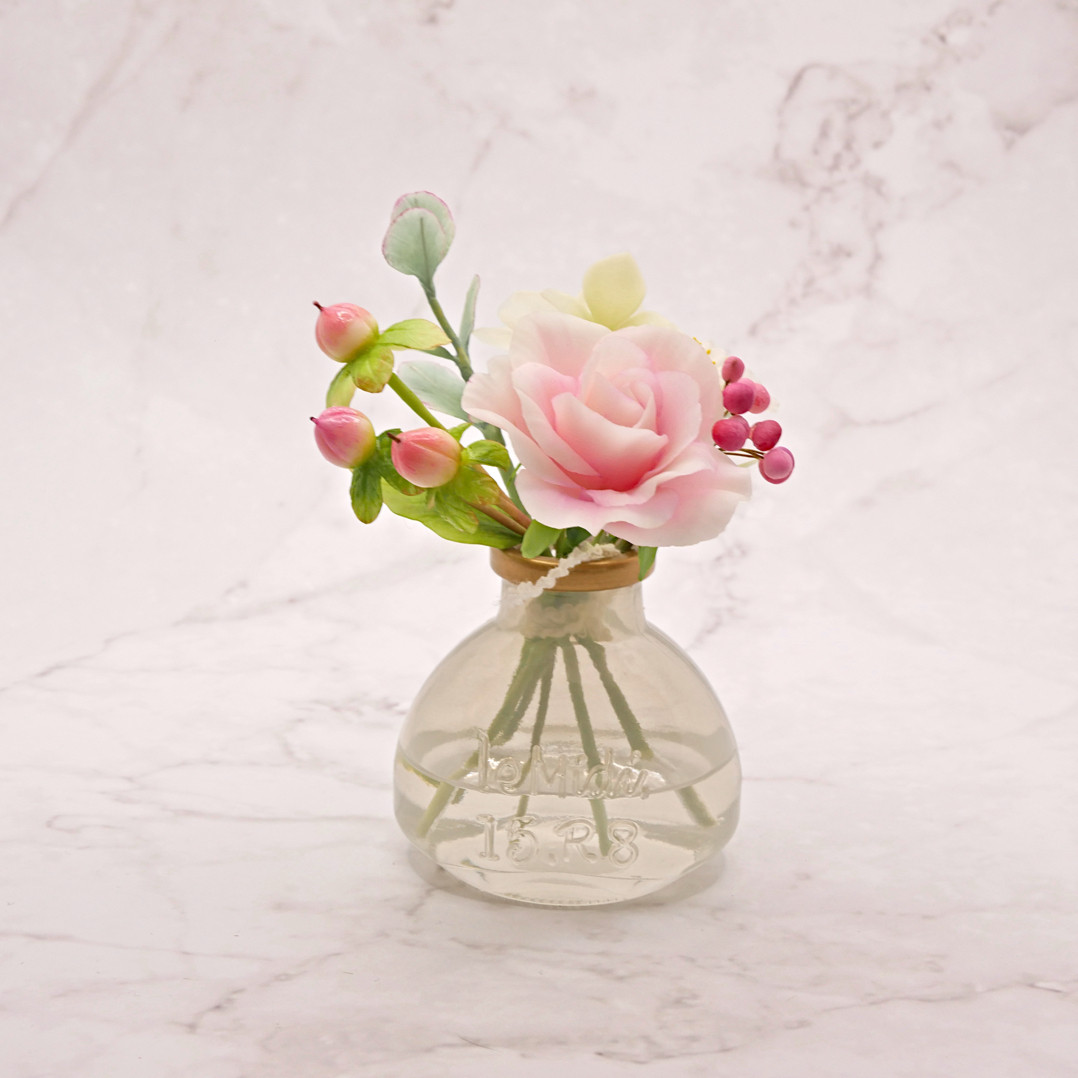 ちょこんとさん。置くだけ♪ クレイフラワー NO.MWH1-T