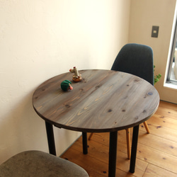 アイアンウッドテーブル 男前家具 アンティークレトロモダン オシャレ