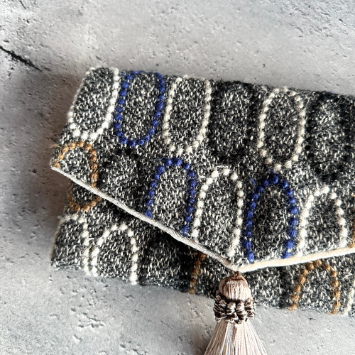 タロットケースにもなるハンドメイド袱紗 ミナペルホネン タルト生地