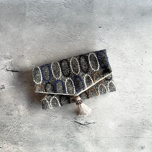 タロットケースにもなるハンドメイド袱紗 ミナペルホネン タルト生地