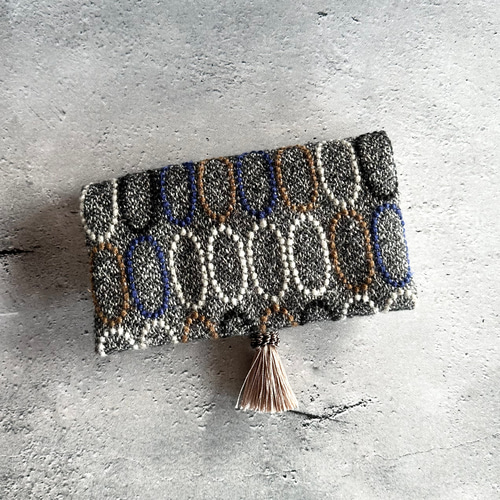 タロットケースにもなるハンドメイド袱紗 ミナペルホネン タルト生地