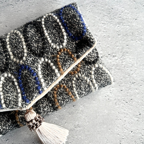 タロットケースにもなるハンドメイド袱紗 ミナペルホネン タルト生地