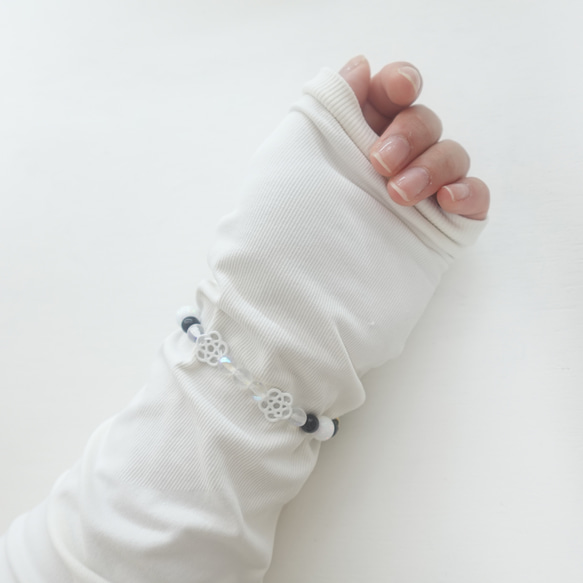 【和-なごみ-】翡翠色のブレスレットウォッチ 10枚目の画像