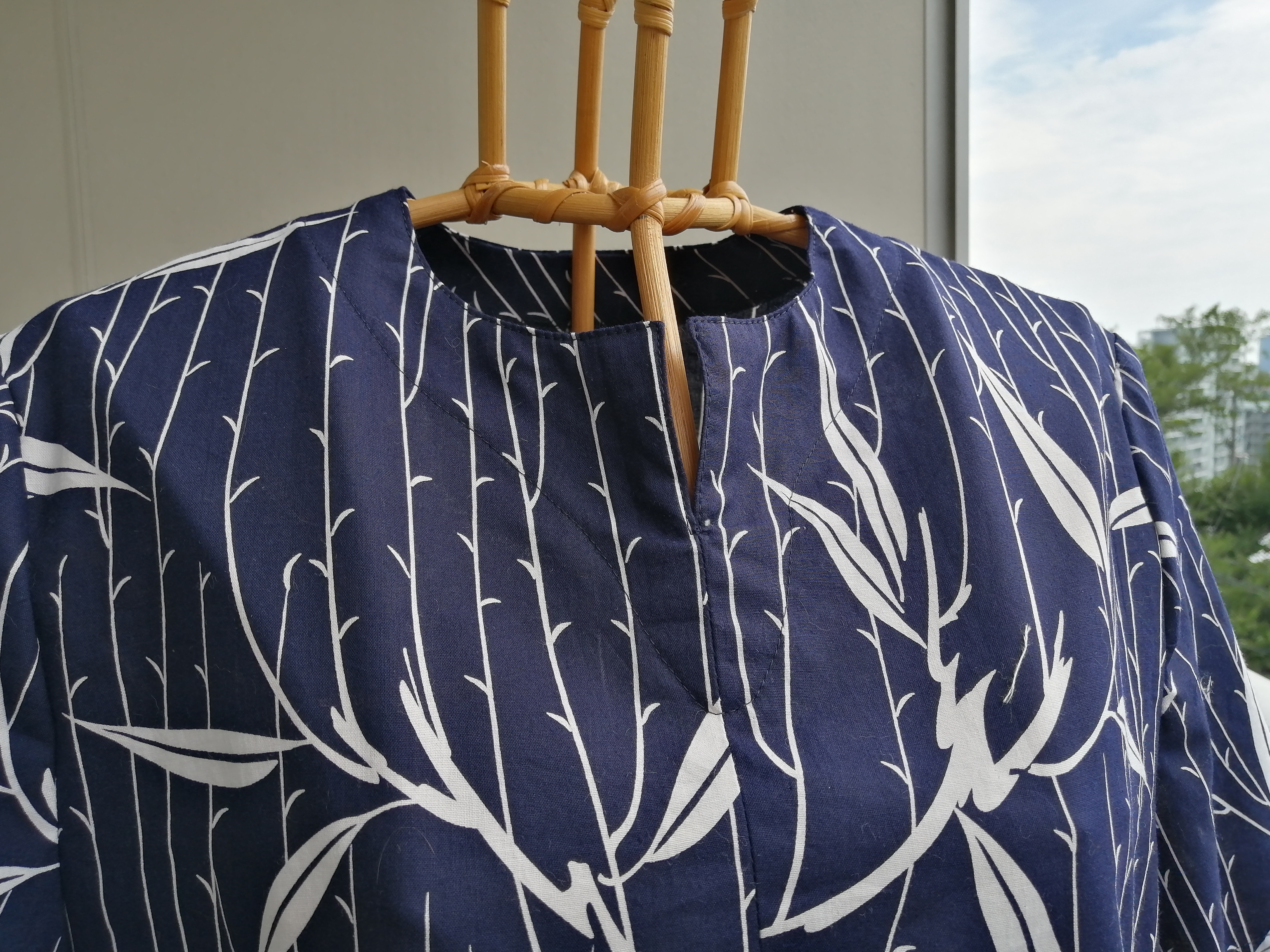 夏に活躍♪　浴衣地ワンピース