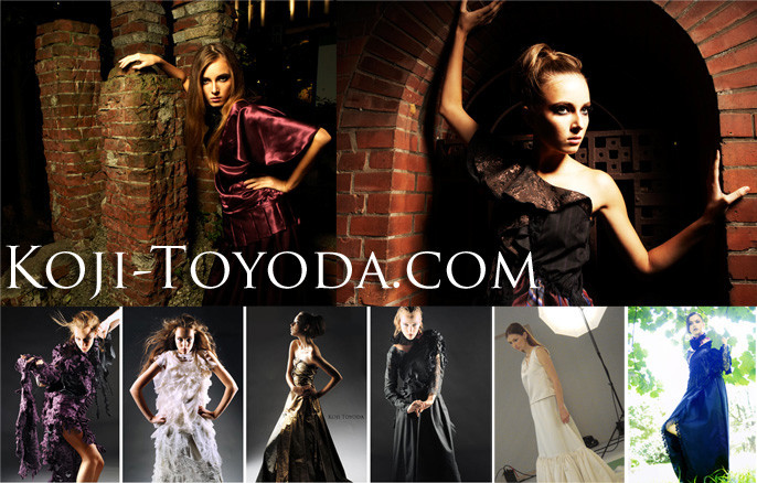 【1点もの・デザイン画付き】播州織ドビーストライプサックス水色生地湾曲アシメトリーブラウス（KOJI TOYODA）