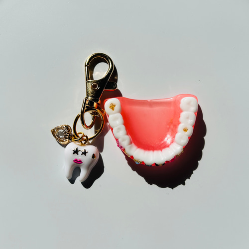 歯 名入れ キーホルダー 秋 その他素材 HONEY TOOTH 通販 19653259