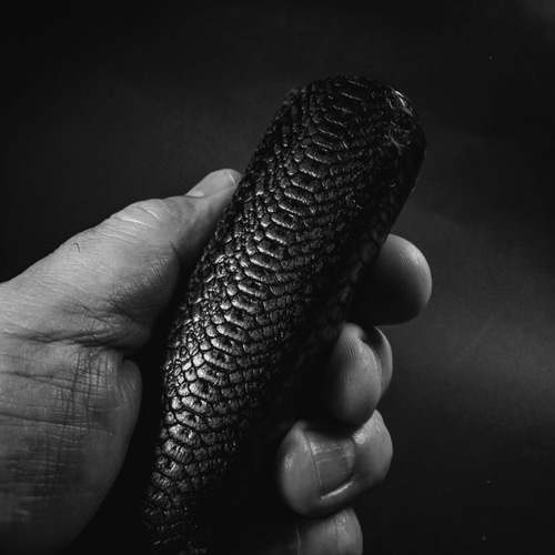 PloomAURA】プルームオーラ 本革製カバー “黒蛇” アイコスケース（iQOS