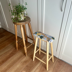 コンクリート100%スツール 】 インテリア ショップ 什器オブジェ 植物