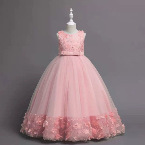 子供ドレス120-160cm/子供服/ドレス/パーティー/ 舞台衣装 /発表