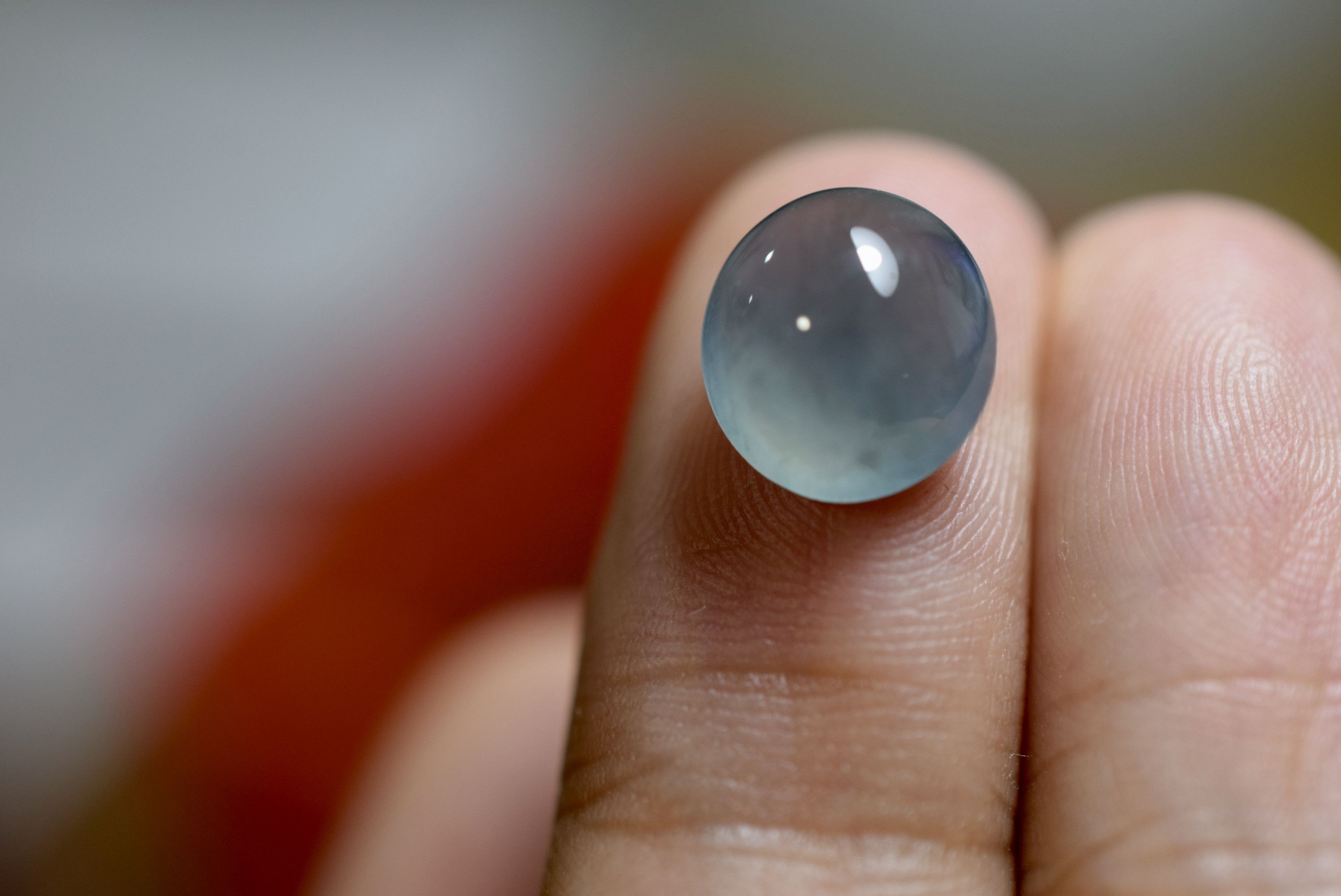 RS11-115 宝石質 氷種 氷青灰色 グアテマラ産 天然 A貨 本翡翠 ルース 裸石 硬玉 ジェダイト