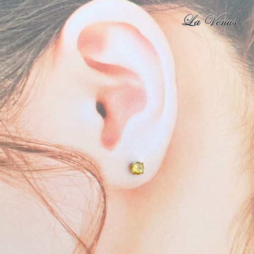 ✴︎つけっぱなしOK✴︎ 天然 ゴールドルチルクォーツ 一粒