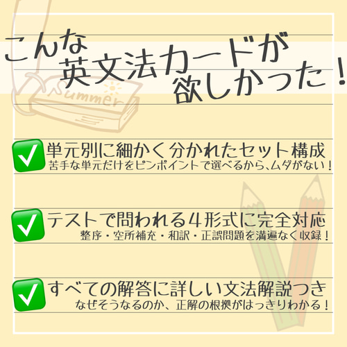 be動詞】単元別英文法カード 中学生 テスト 復習 予習 試験 参考