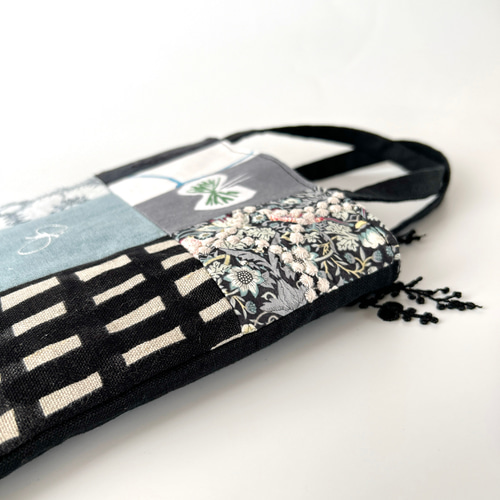 1537】パッチワーク バケツバッグ＊ミナペルホネン bucket bag